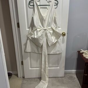 Worn once Sachin & Babi White dress
